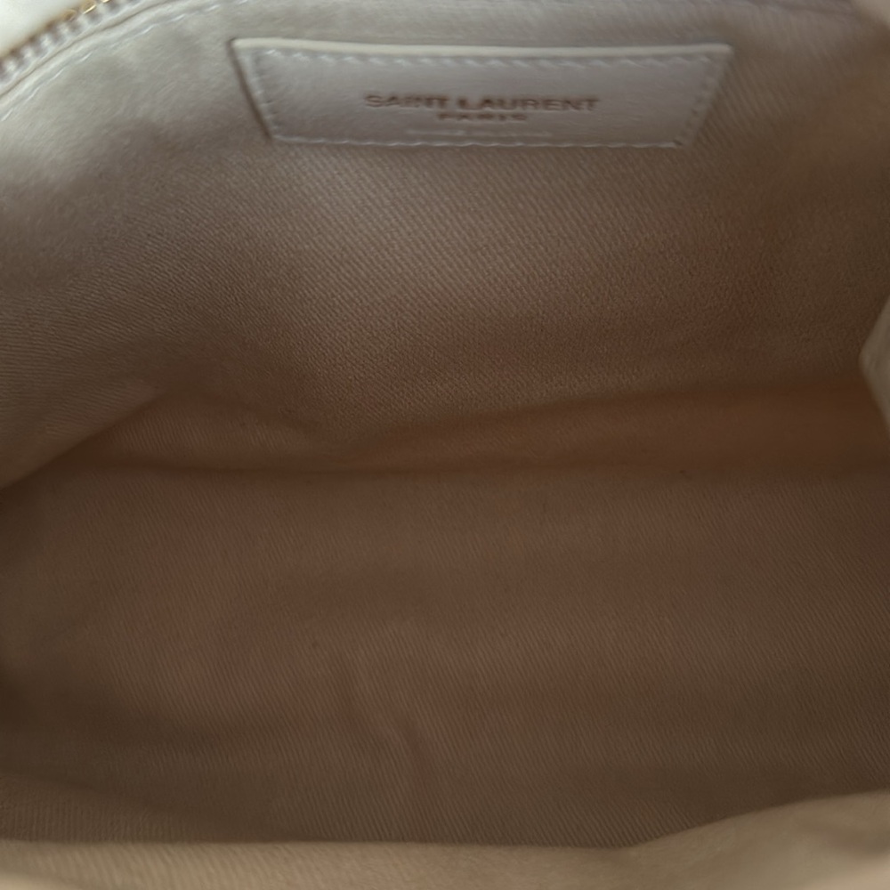 Saint Laurent *NEW* Terry Cloth Vacation Print Lou Lou Bag with Dust Cover - Picture 13 of 17
